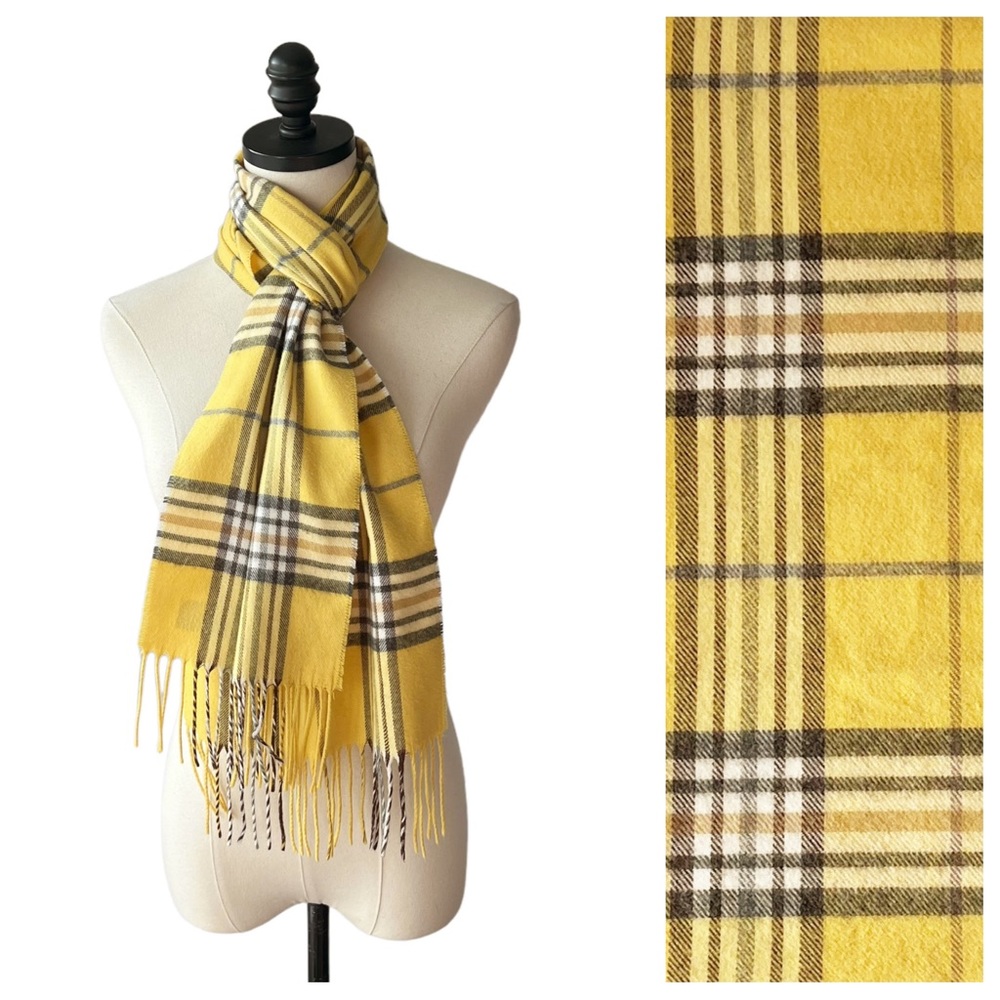 Made in Scotland Cashmere Fringe Scarf